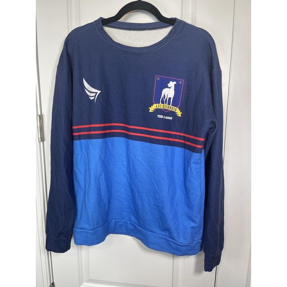 Ted Lasso AFC Richmond Authentic Sweatshirt Men's M Soccer From Apple Tv Show
